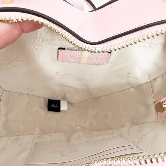 NWT Kate Spade Love Shack Heart Crossbody Bag Tea Rose Pink - Picture 6 of 7